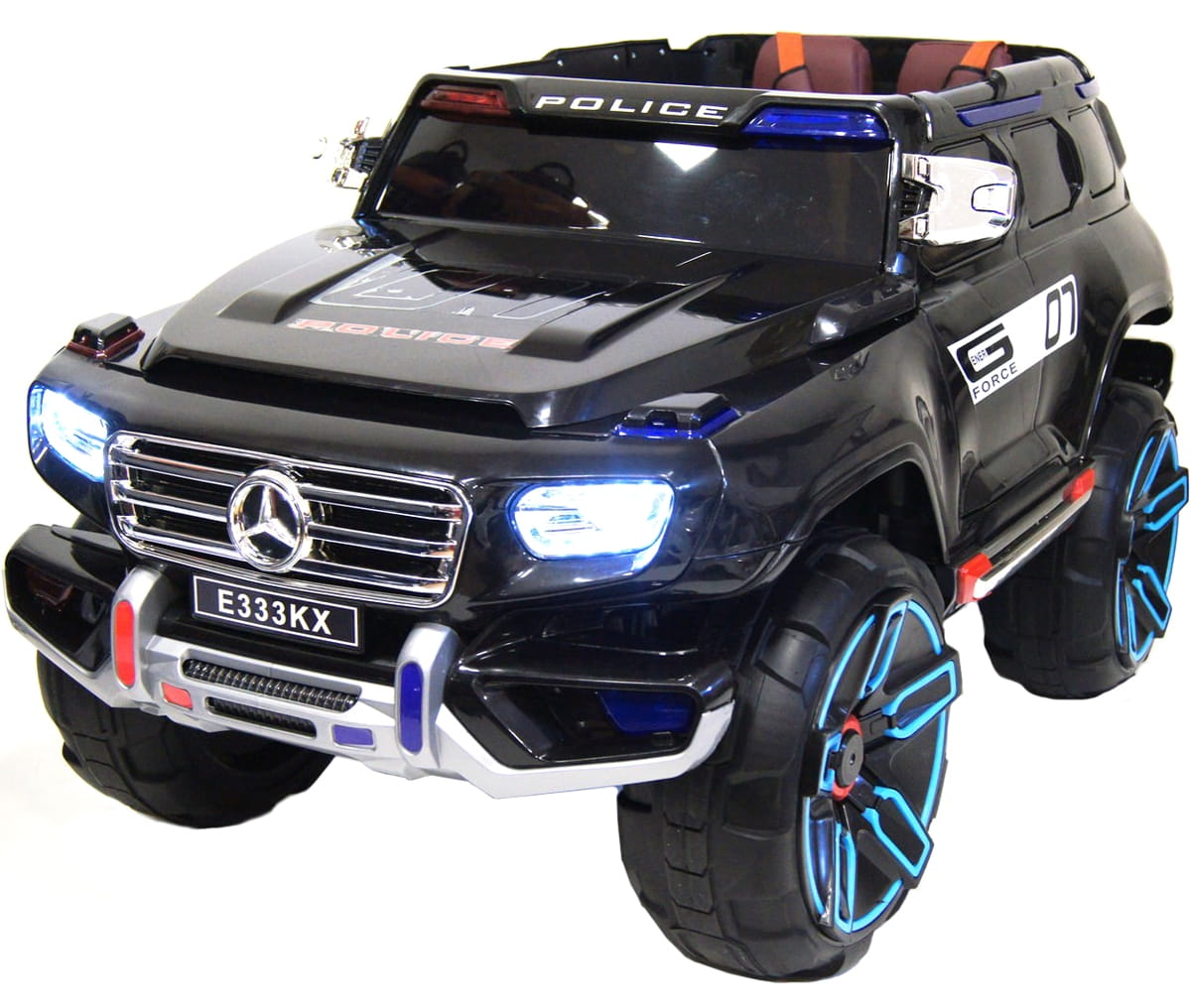 Электромобиль River Toys Mercedes Merc E333KX - черный