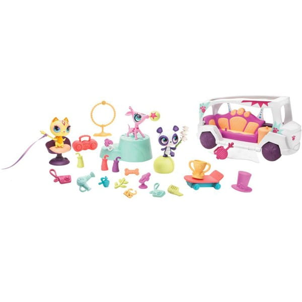 Фото Игровой набор Littlest Pet Shop Таланты на лимузине (Hasbro)