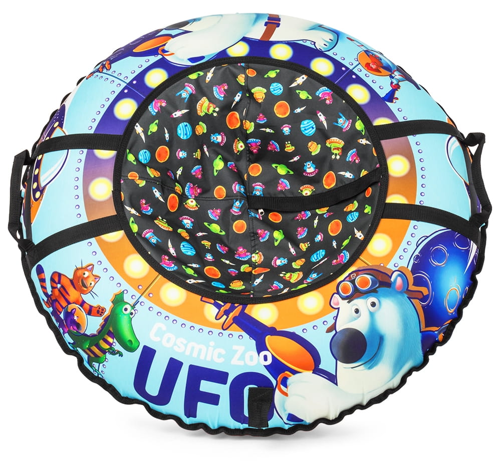 Тюбинг COSMIC ZOO UFO Синий медвежонок