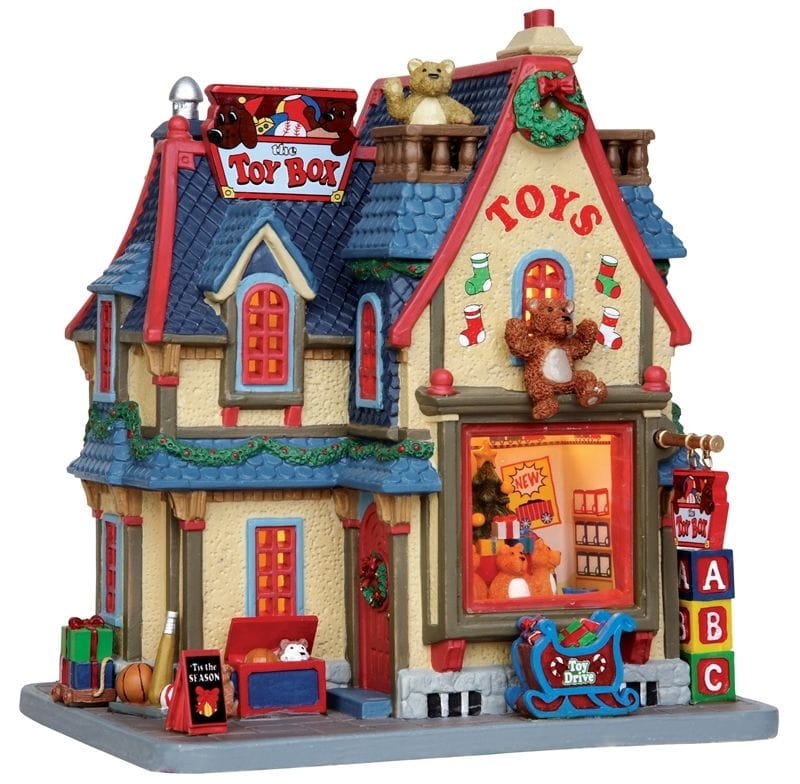 Новогодний домик со светом LEMAX Магазин игрушек