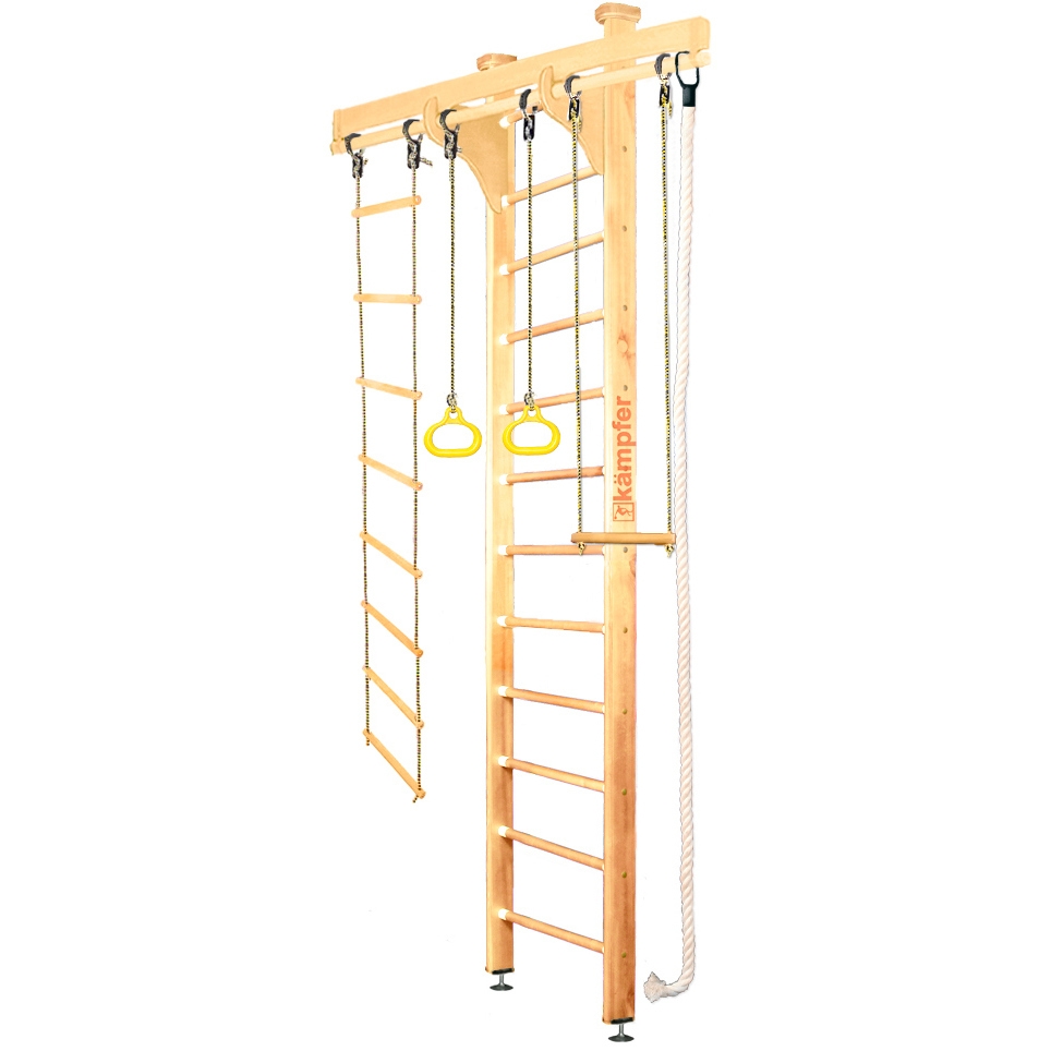 Фото Домашний спортивный комплекс Kampfer Wooden Ladder Ceiling - натуральный (3 м)