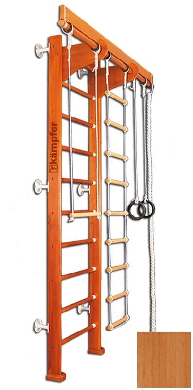 Домашний спортивный комплекс KAMPFER Wooden Ladder Wall - вишневый (3 м)