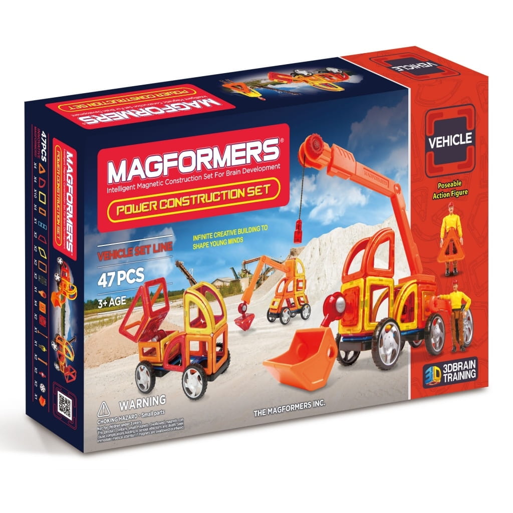   Magformers Power Construction Set   (47 )