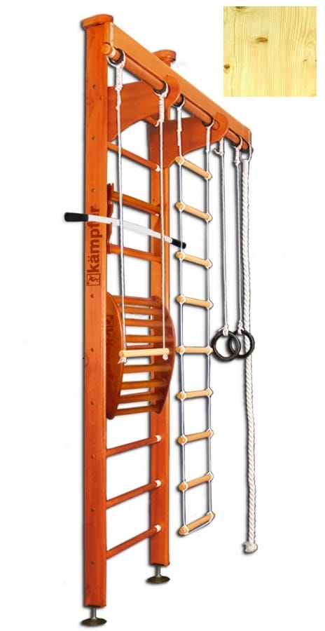 Домашний спортивный комплекс KAMPFER Wooden Ladder Maxi Ceiling - натуральный (3 м)