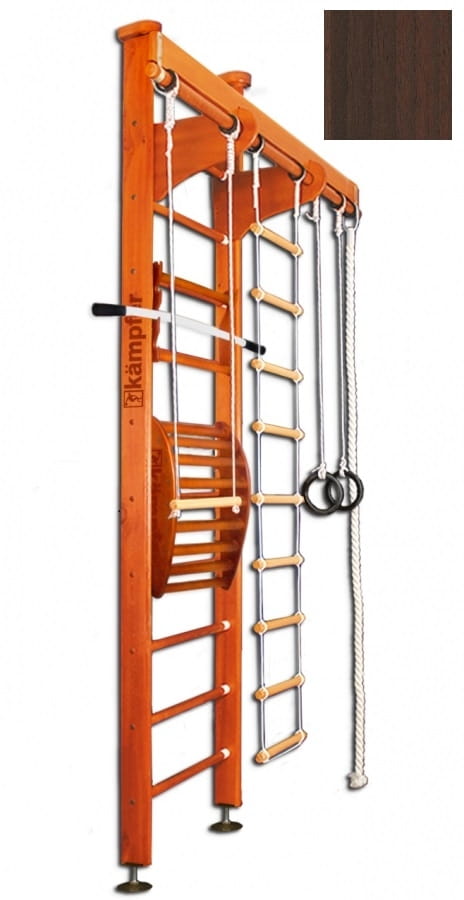 Домашний спортивный комплекс KAMPFER Wooden Ladder Maxi Ceiling - шоколадный (3 м)