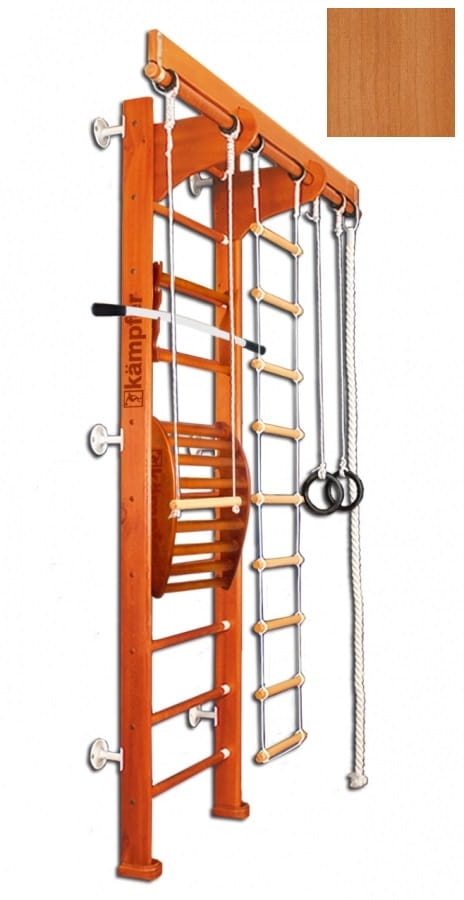 Домашний спортивный комплекс KAMPFER Wooden Ladder Maxi Wall - вишневый (3 м)