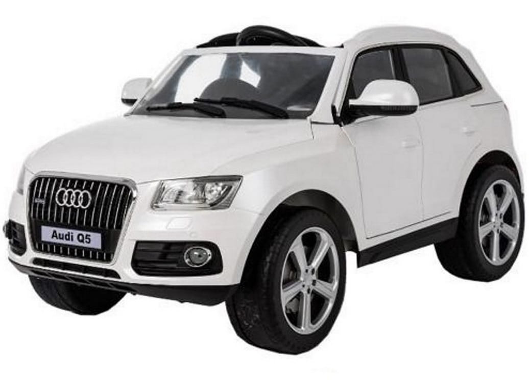 Электромобиль River Toys Audi Q5 с дистанционным управлением - белый