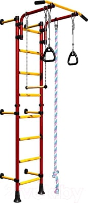 Детский спортивный комплекс Карусель Комета Next-1 - красно-желтый (ROMANA)