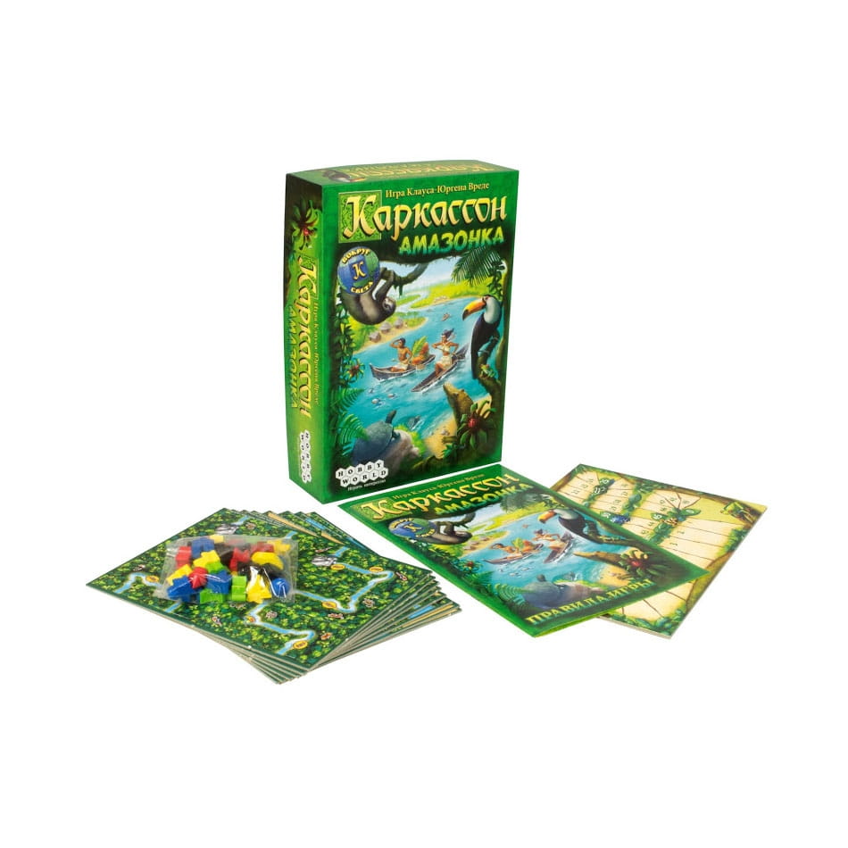 Фото Настольная игра Hobby World Каркассон Амазонка