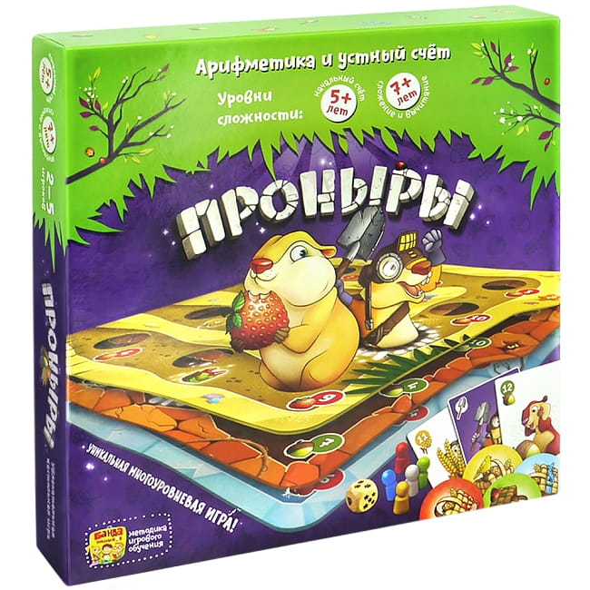 Настольная игра БАНДА УМНИКОВ Проныры