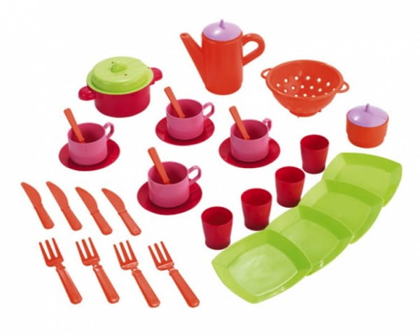 Фото Игровой набор Ecoiffier Сумочка с посудой