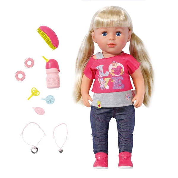 Интерактивная кукла BABY BORN Сестричка - 43 см (Zapf Creation)