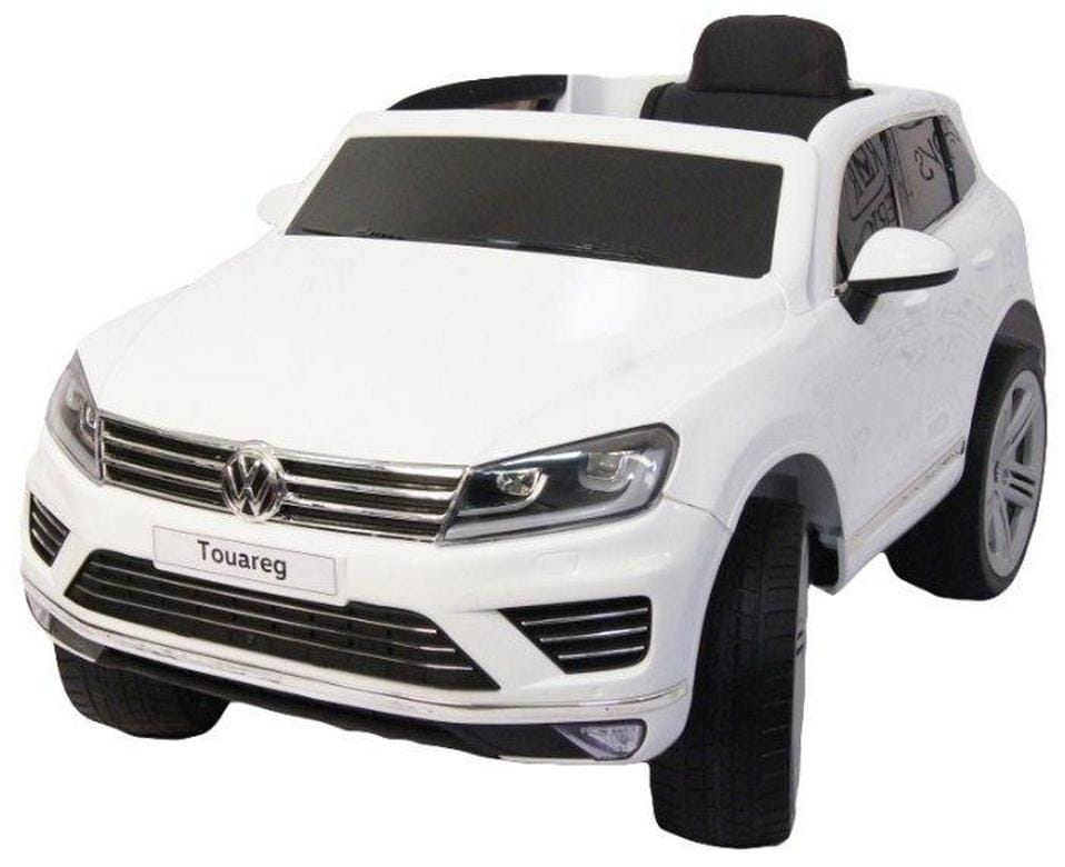 Электромобиль River Toys Volkswagen Touareg с дистанционным управлением (лицензионная модель) - белый