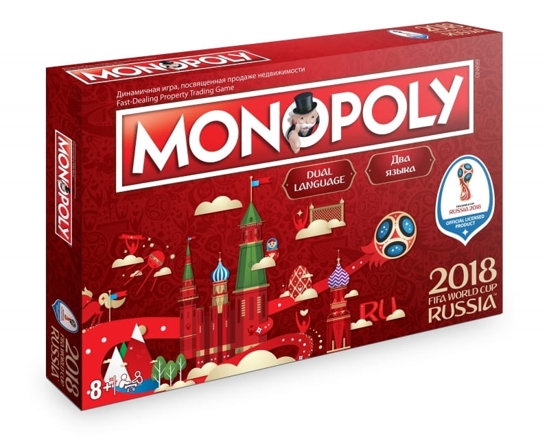 Настольная игра HASBRO Монополия Чемпионат мира по футболу FIFA 2018