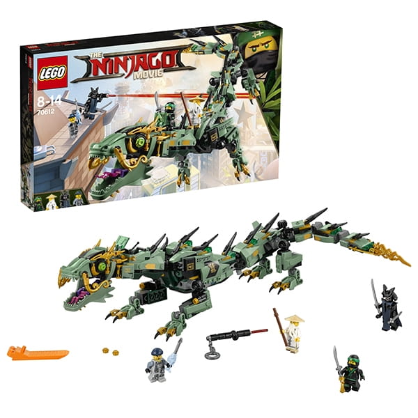 Фото Конструктор Lego Ninjago Лего Ниндзяго Механический Дракон Зеленого Ниндзя