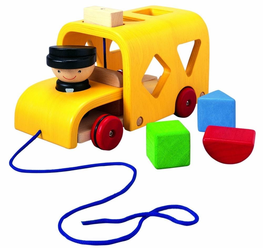 Деревянный сортер PLAN TOYS Автобус