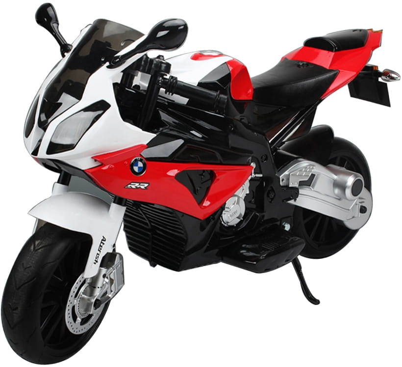 Детский электромотоцикл River Toys BMW JT528 - красный
