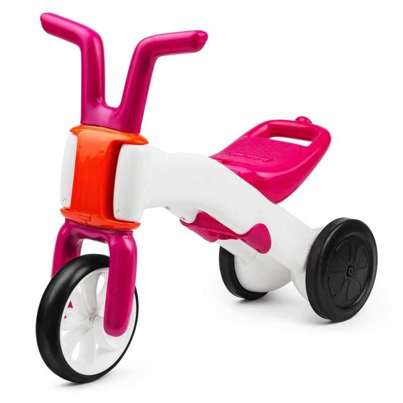Детский беговел-велобег для самых маленьких CHILLAFISH Bunzi - розовый