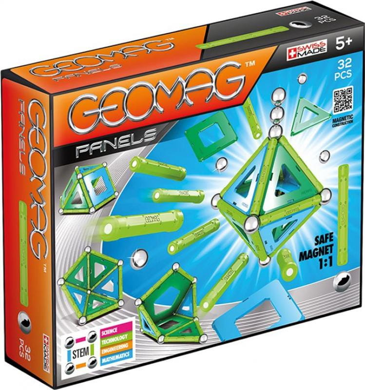 Фото Магнитный конструктор Geomag Panels - 32 детали