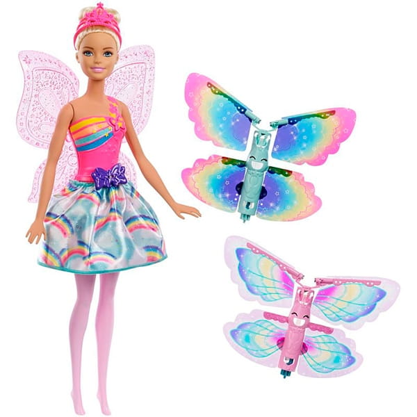 Кукла BARBIE Фея с летающими крыльями (Mattel)