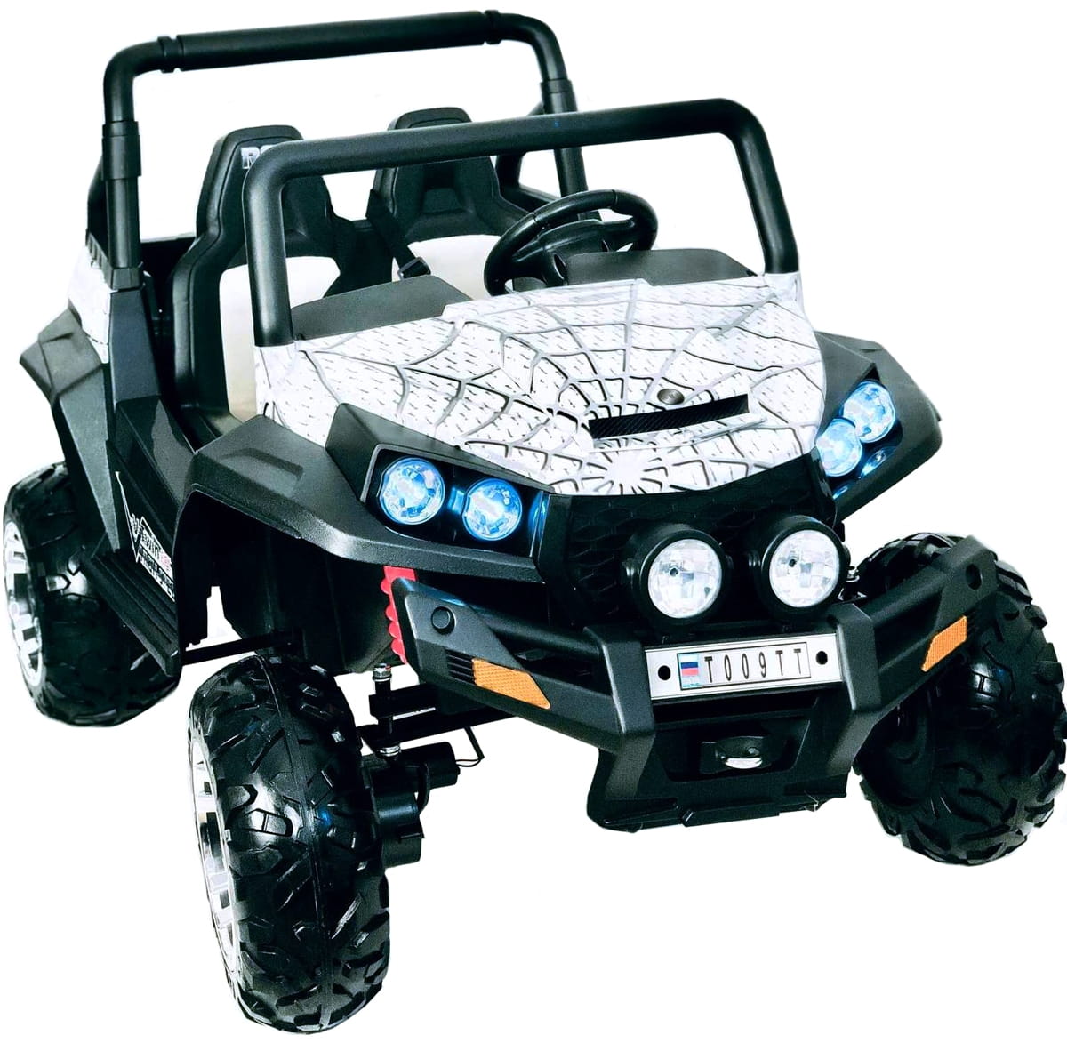 Электромобиль River Toys Buggy T009TT Spider - белый