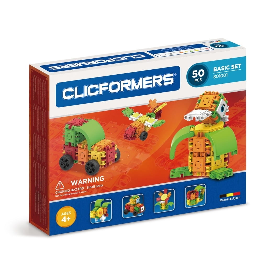 Конструктор CLICFORMERS Basic Set - 50 деталей