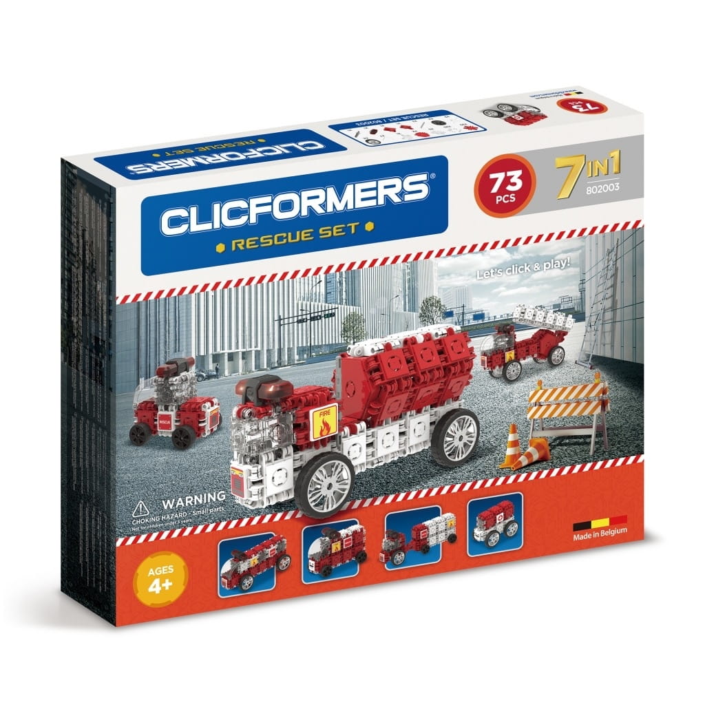 Конструктор CLICFORMERS Rescue set - 73 детали