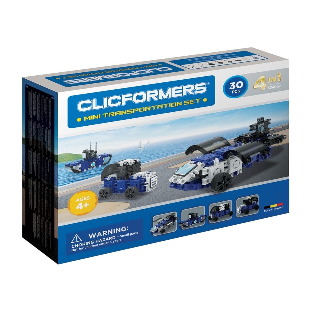   Clicformers Transportation set mini - 30 
