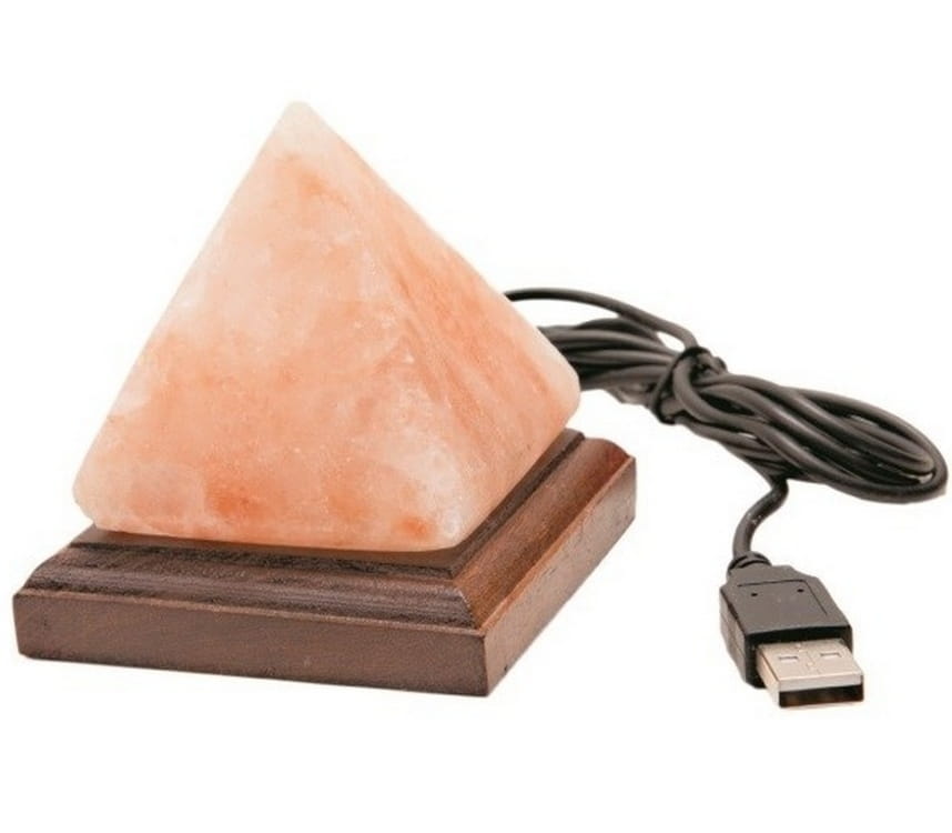 Солевая лампа SALT VISION Пирамида (с USB)
