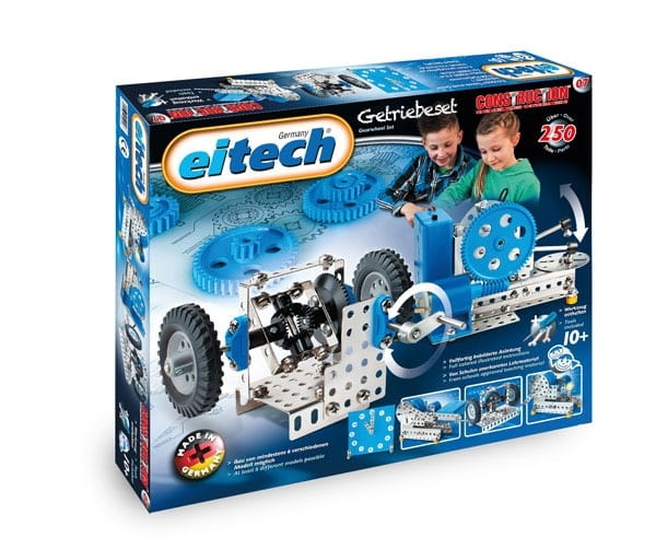 Фото Металлический конструктор EiTech Механик - 220 деталей
