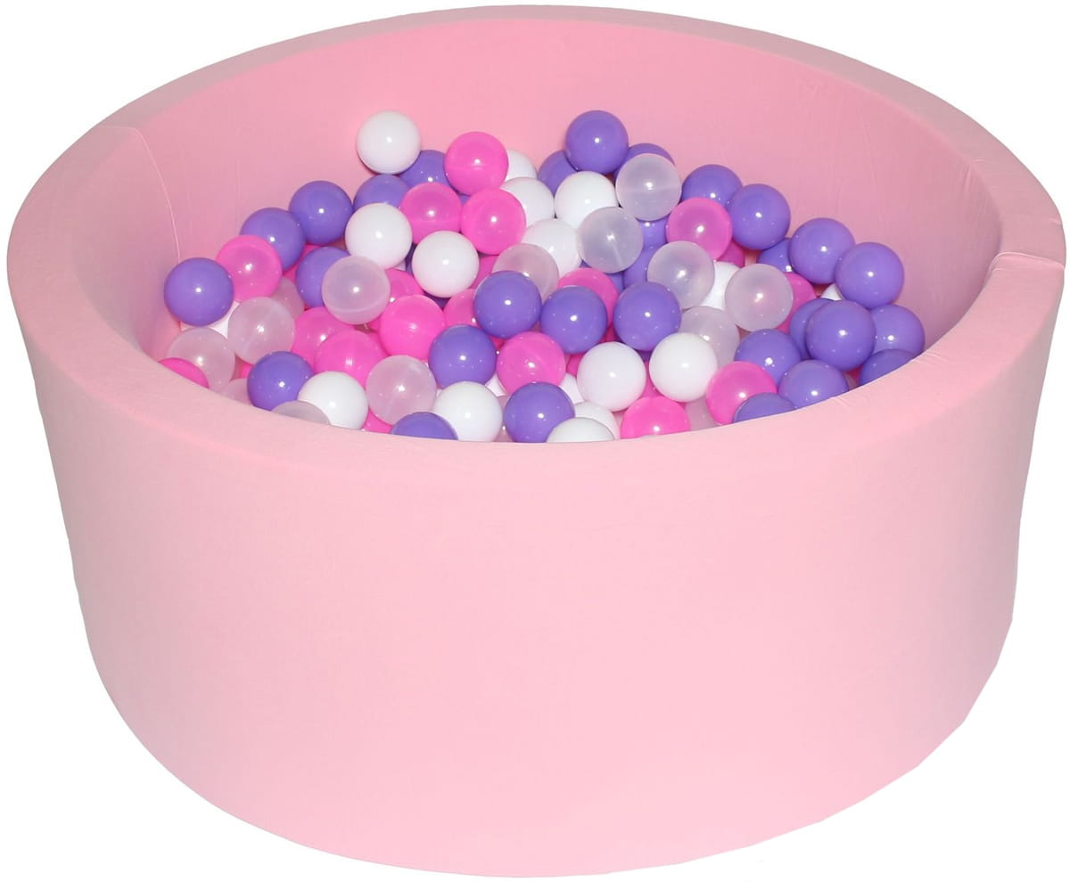 Сухой бассейн с шариками HOTENOK Фиолетовые пузыри - 200 штук