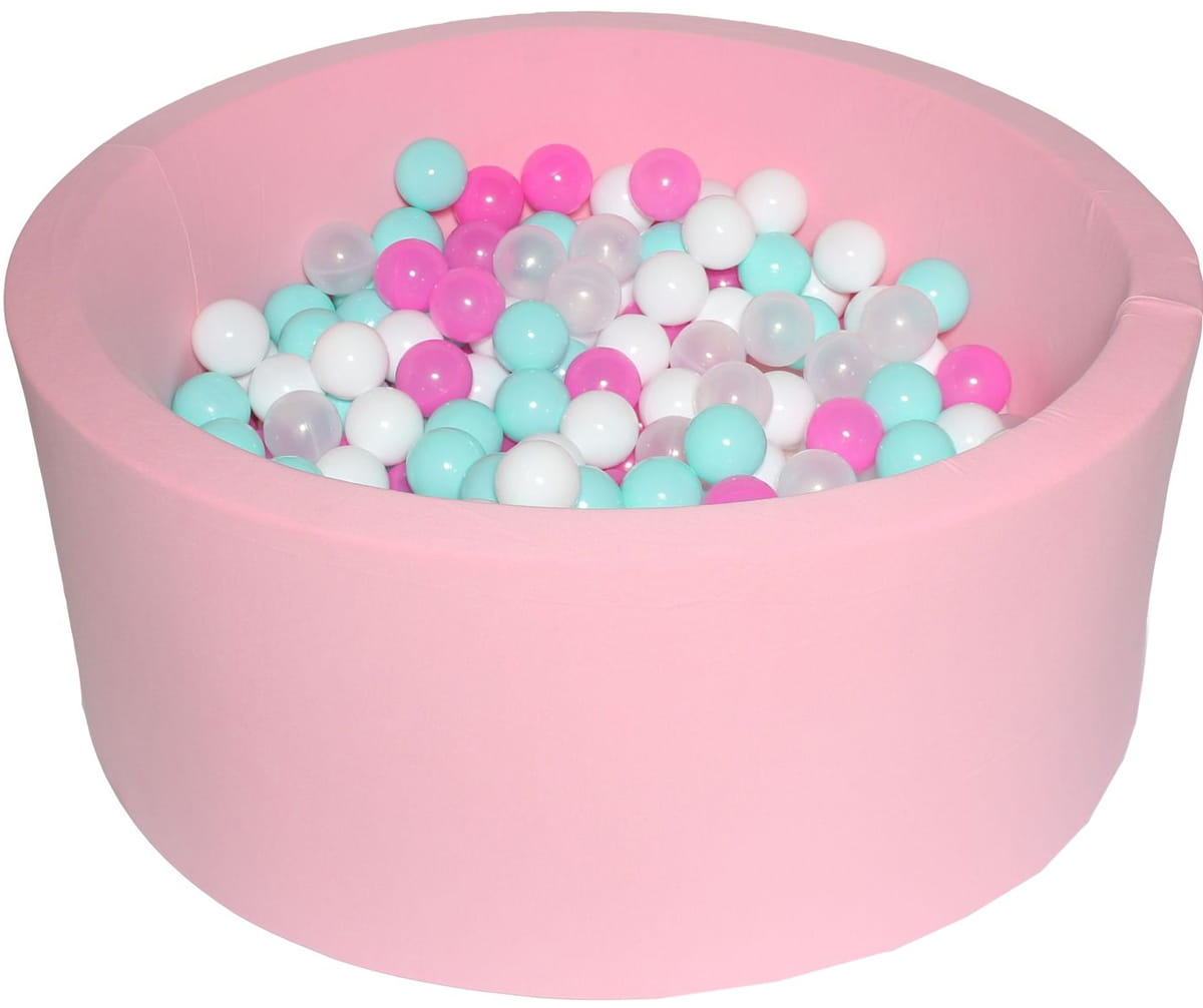 Сухой бассейн с шариками HOTENOK Розовая мечта - 200 штук