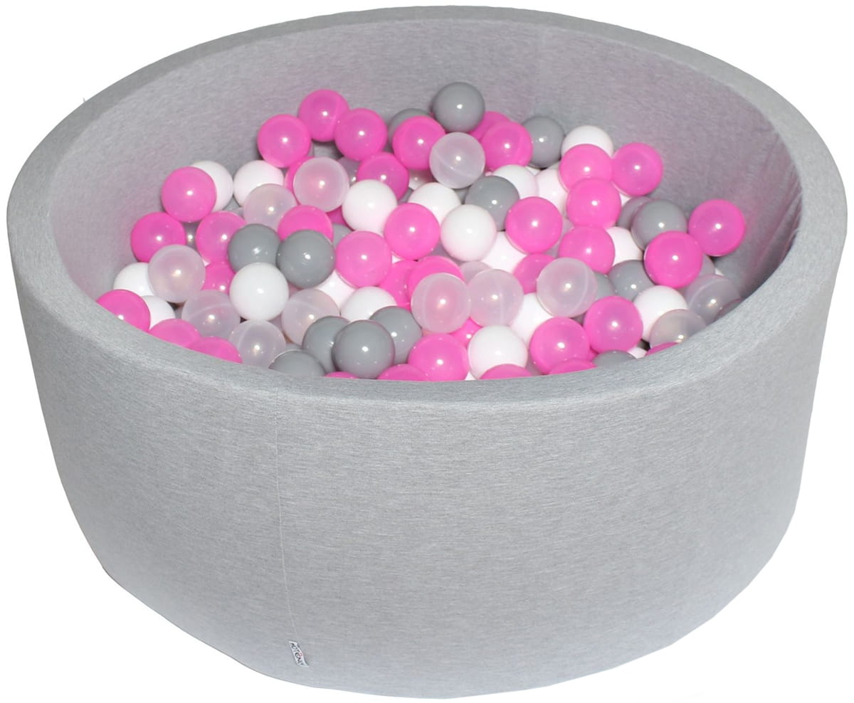 Сухой бассейн с шариками HOTENOK Розовый праздник - 200 штук