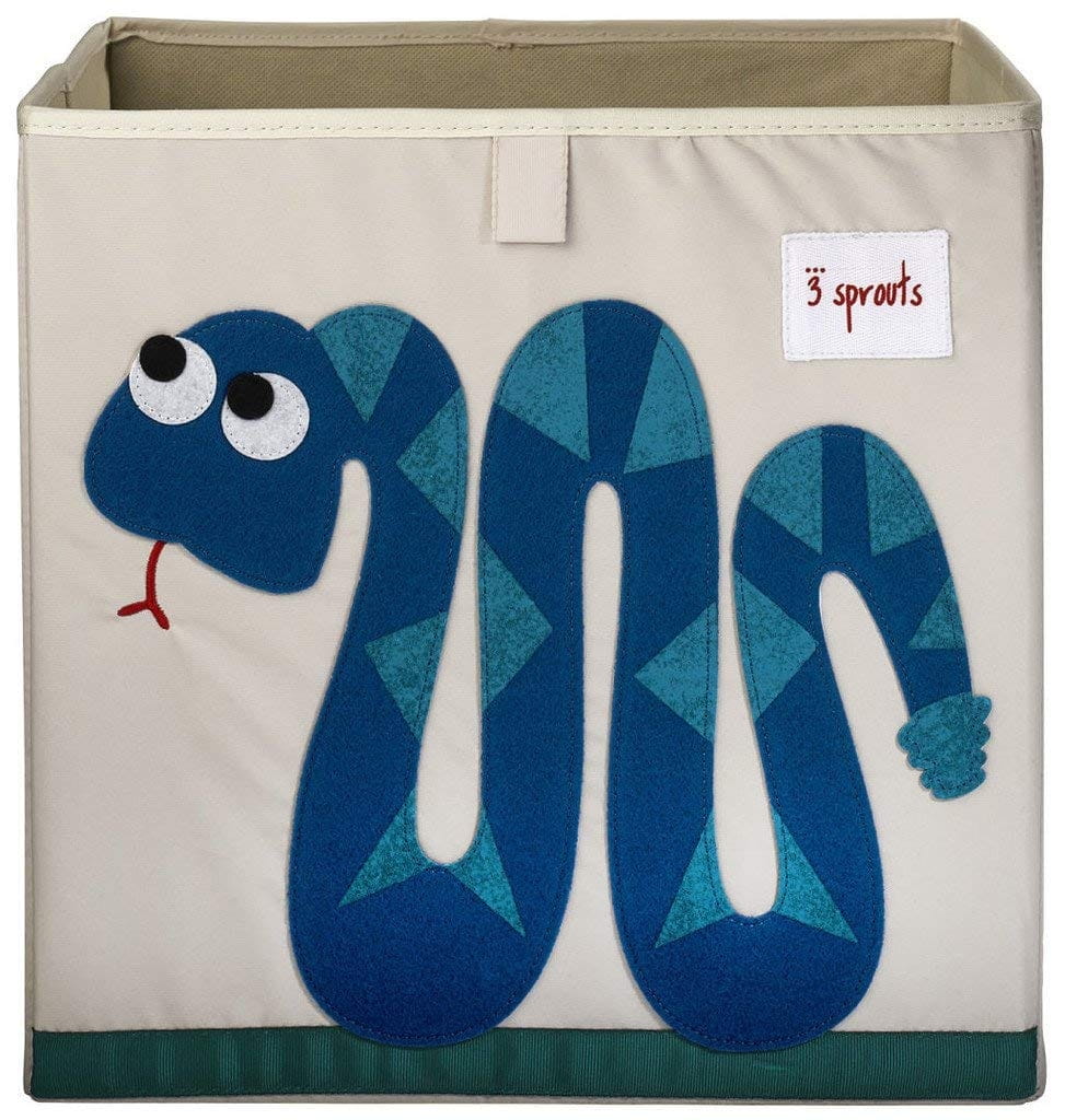 Коробка для игрушек 3 SPROUTS Синяя змейка Blue Snake