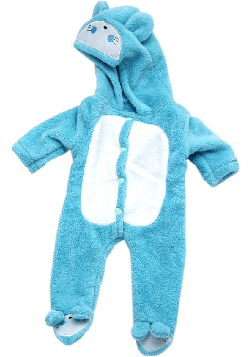 Одежда для кукол REBORN KIDS Комбинезон голубой - 55 см