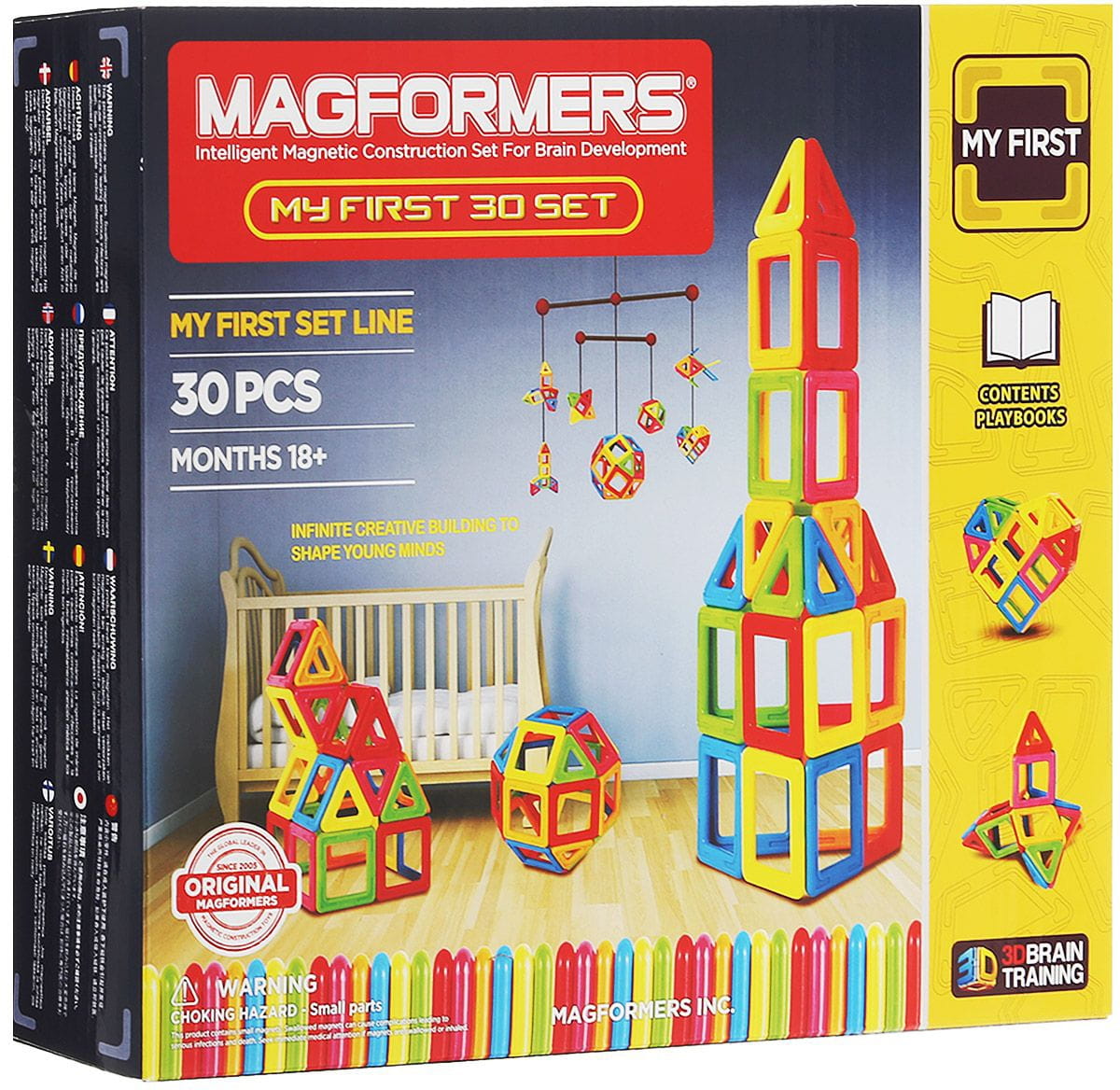 Магнитный конструктор MAGFORMERS My First MAGFORMERS 30