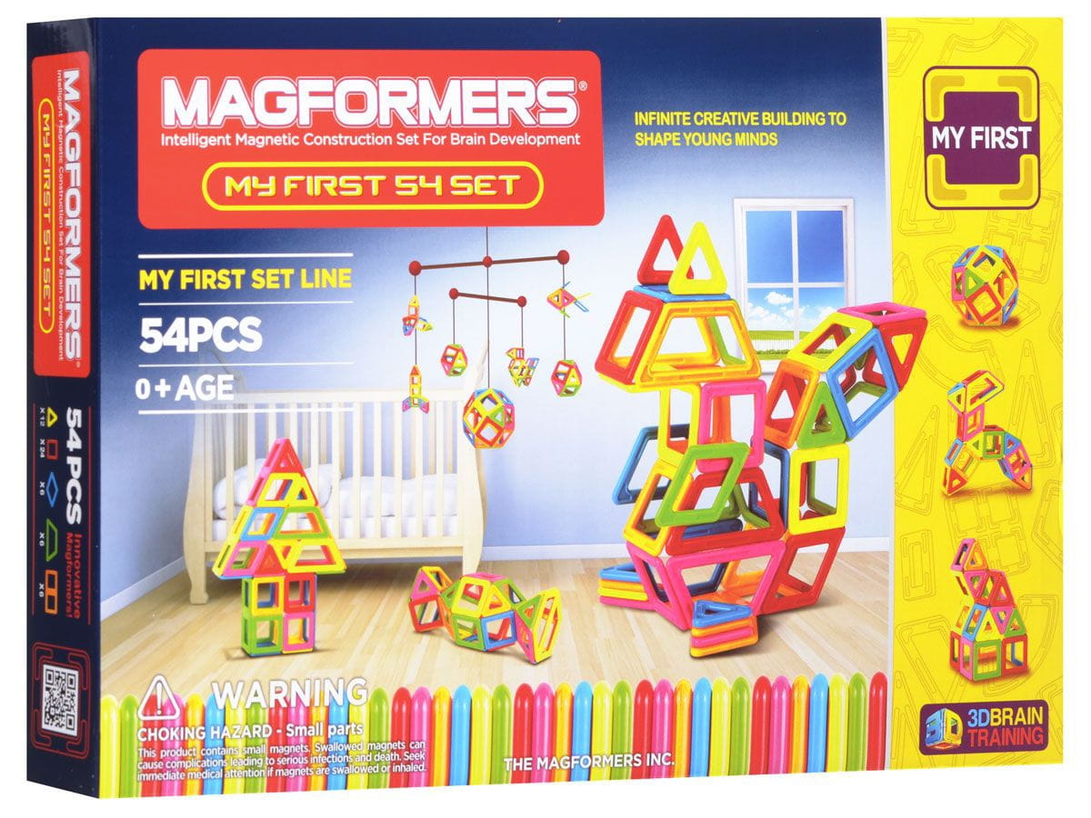 Магнитный конструктор MAGFORMERS My First MAGFORMERS 54