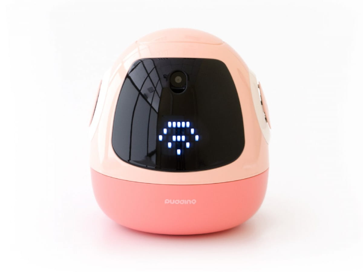 Интерактивный робот ROOBO Pudding - розовый