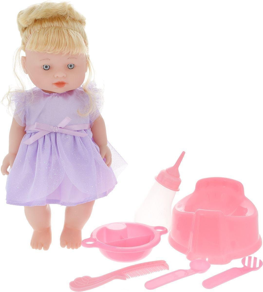 Кукла MARY POPPINS Лизи - Приучаемся к горшку (в фиолетовом наряде)
