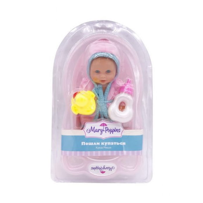 Кукла-пупс MARY POPPINS Милли (с ванночкой)