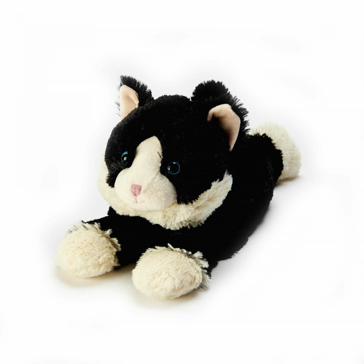 Игрушка грелка WARMIES Cozy Plush Черная Киса