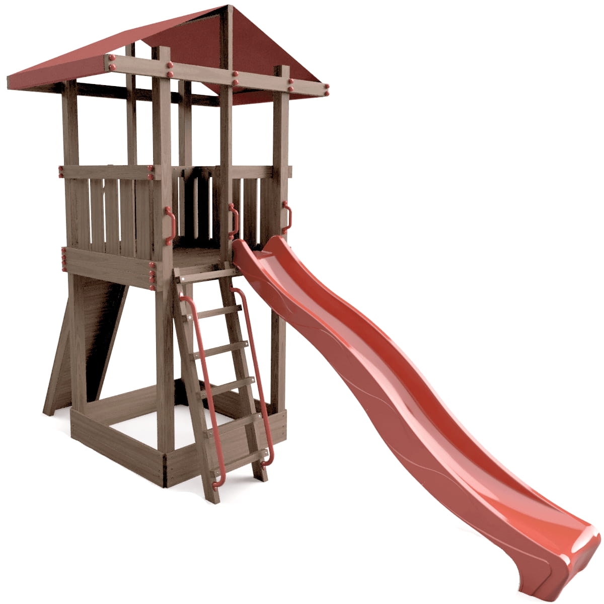 Игровой комплекс LITTLE PANDA Непоседа 1 - 120 см (красный)