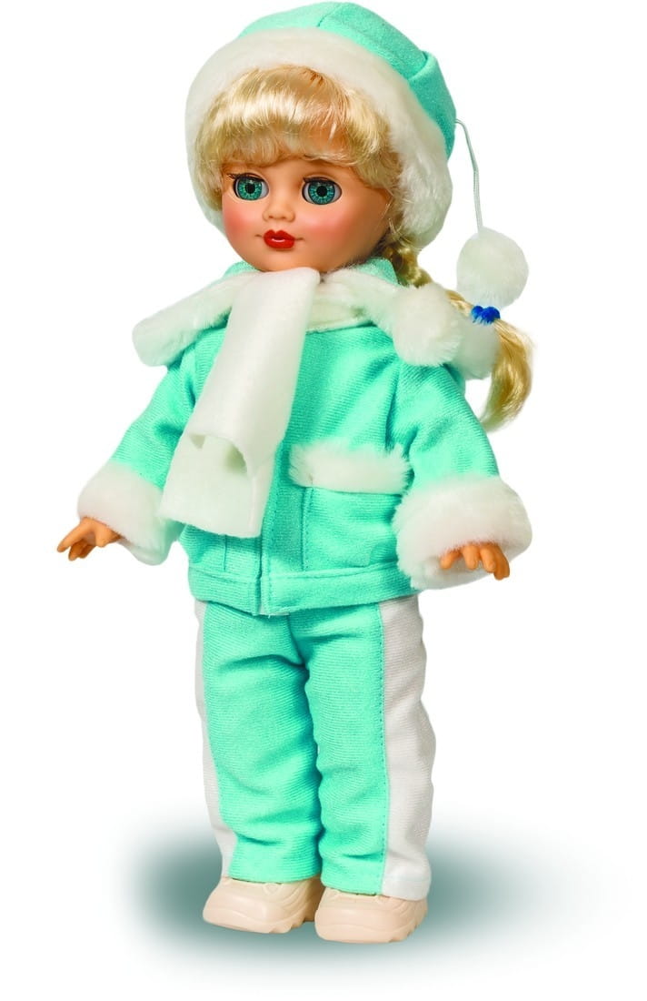 Кукла ВЕСНА Лена в зимнем костюме (со звуком)