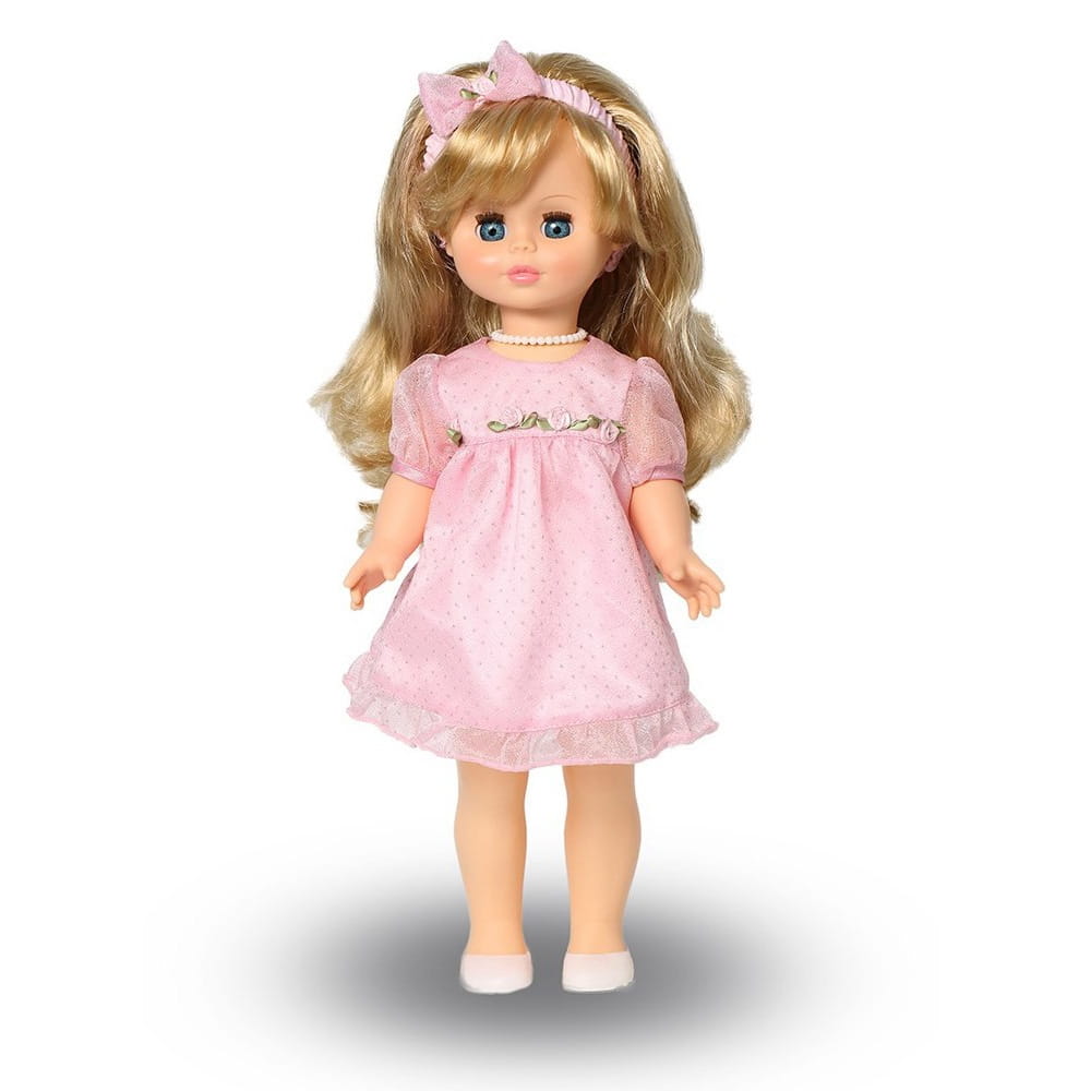 Кукла ВЕСНА Оля в розовом платье (со звуком)