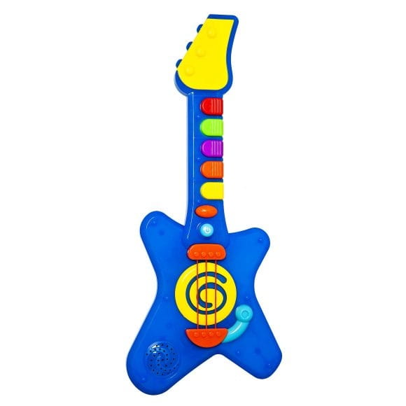 Музыкальная игрушка ЖИРАФИКИ Крутая гитара (свет, звук)