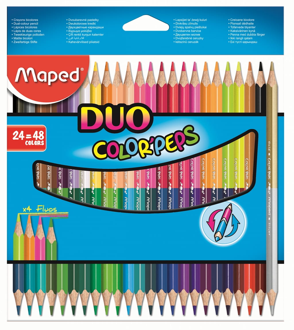    Maped Colorpeps - 24  (48 )