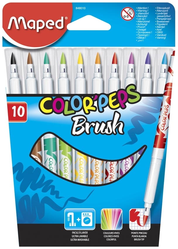   Maped Colorpeps Brush - 10 