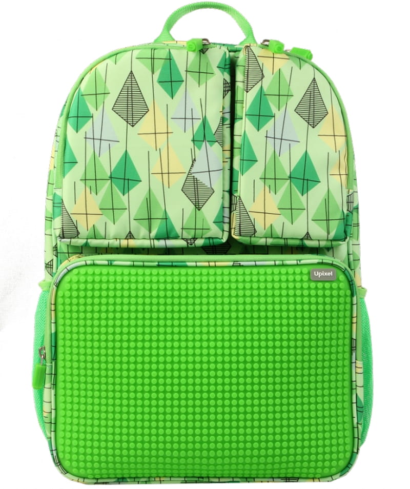 Рюкзак UPIXEL Joyful Kiddo WY-A026 - зеленый с рисунком