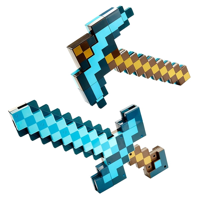 Меч-кирка MATTEL Minecraft - алмазный (60 см)