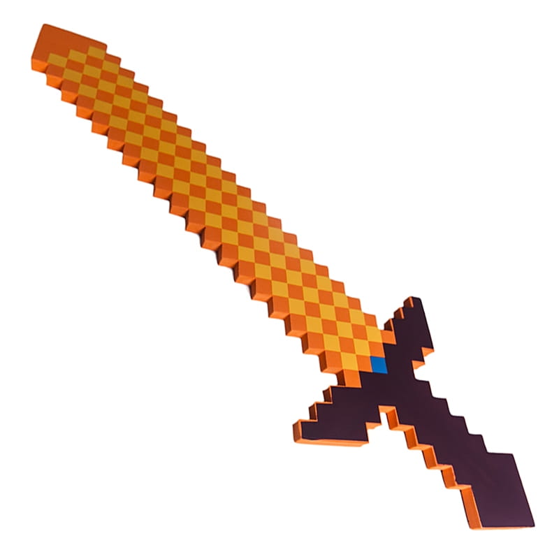 Меч PIXEL CREW Minecraft - оранжевый (75 см)